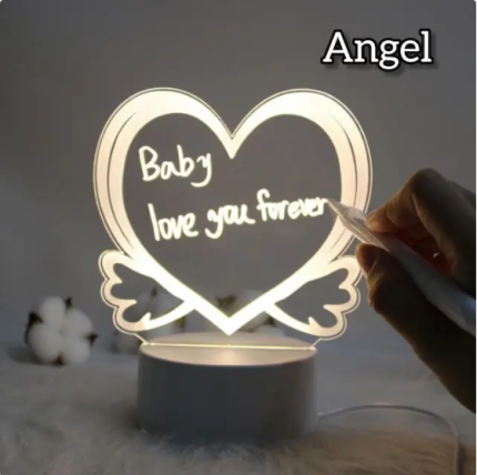 3D Love Lamp, Romantic Night Light, Love Decorative Lamp, LED Love Lamp, Bedroom Love Lamp, Valentine’s Gift Lamp