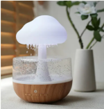 Rain Cloud Humidifier, Night Light Humidifier, Oil Diffuser for Bedroom, Rain Sound Humidifier, Relaxing Bedroom Humidifier, Essential Oil Diffuser with Night Light, allzonworld