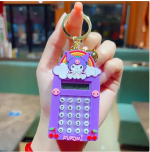 Cartoon cute doll computer toy creative car keychain student schoolbag pendant pair small gift - Image 4