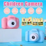 LOXROZ Kids Camera Rechargeable 2 inch LCD Digital Video Action Camcorder