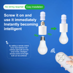 E27 screw Wireless Bulb Lamp Holder - Image 5