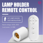 E27 screw Wireless Bulb Lamp Holder
